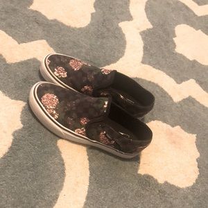 vans floral print